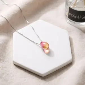 Vibrant Water Drop Necklace for Women 17 S694e7c684b6e41398f2dae6c3b11673c6