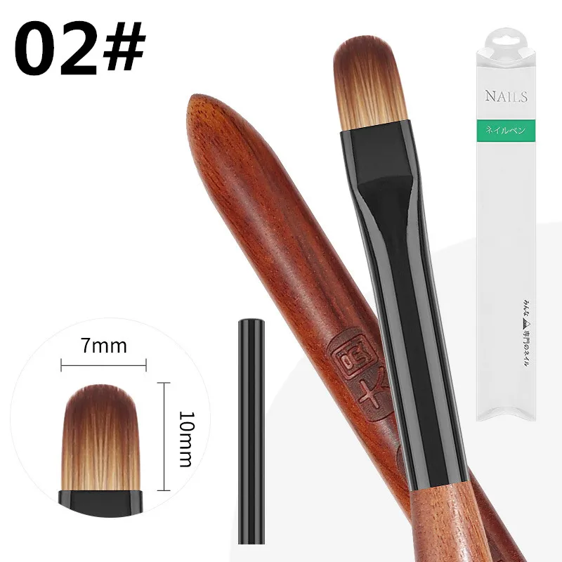 Professional Acrylic Nail Brush G-B00547-01 10 Professional Acrylic Nail Brush G-B00547-01 - Image 10