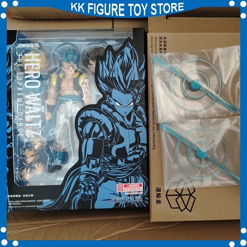 Gogeta Blue Super Saiyan Action Figure 1 Gogeta Blue Super Saiyan Action Figure