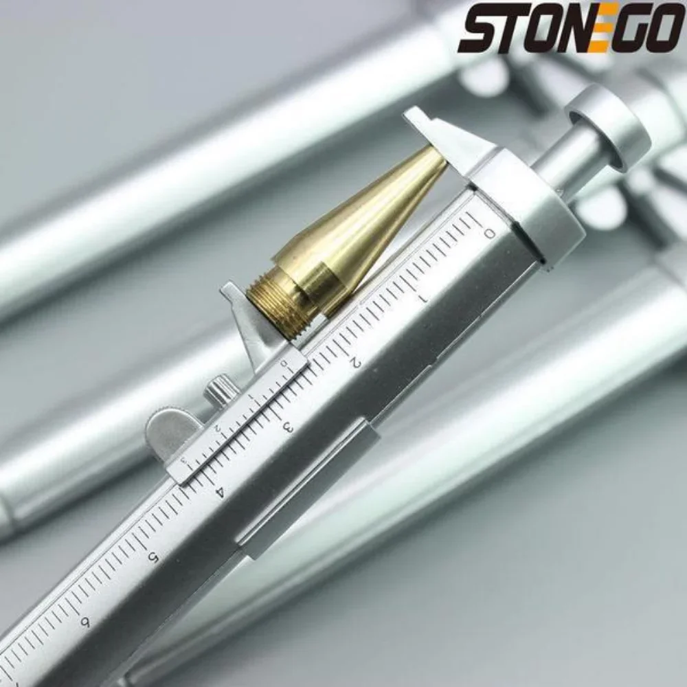 Multifunctional 15cm Silver ABS Caliper Pen 4 Multifunctional 15cm Silver ABS Caliper Pen - Image 4