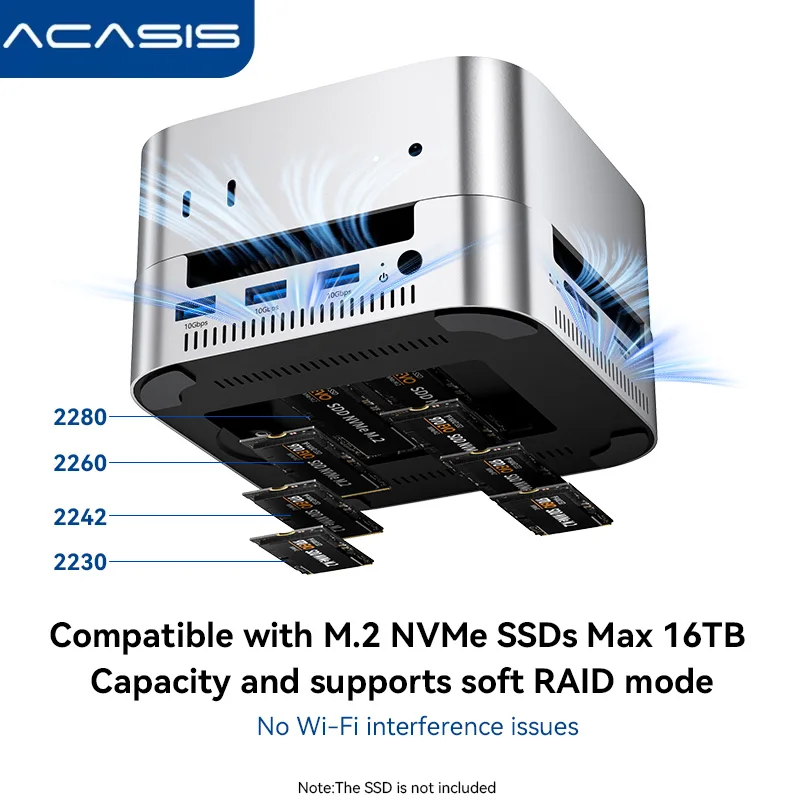 Mac Mini Storage Enclosure with 40 Gbps Speed 3 Mac Mini Storage Enclosure with 40 Gbps Speed - Image 3