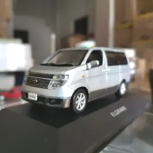 Diecast 1/43 Elgrand MPV Model Silver 8 S6aeaf84f0aa94b228fb73bfa77e3ed58o