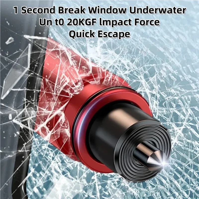 Car Emergency Rescue Tool with Window Breaker 2 Car Emergency Rescue Tool with Window Breaker - Image 2