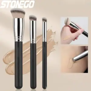 Professional Makeup Brush Set with Synthetic Bristles