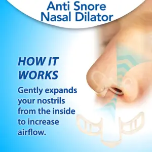 Clear Silicone Nasal Dilator for breathing 11 S6b707577bb59489a81414d0c763cb543u