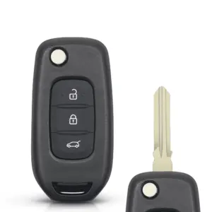 Renault & Dacia Black Key Shell Replacement 16 S6b82ead962844aafa94a78a5581107341