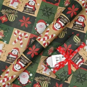 Festive Christmas Wrapping Paper Roll 6 S6b9d55e391ca4772a6146ad304f595d7R