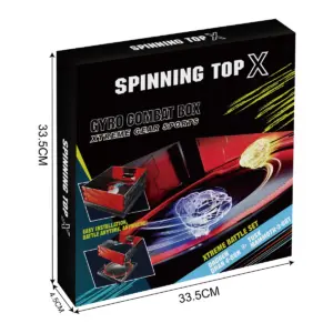 Black and Red Beyblade Battle Arena 33.5cm 8 S6be6edb506444141b6aff13b10eef366Q