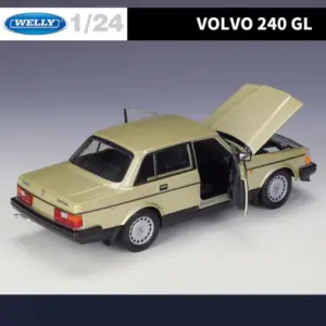 WELLY 1:24 Classic 240 GL Diecast Model 13 S6c0d2983195a47e893d7c420028e5c22d