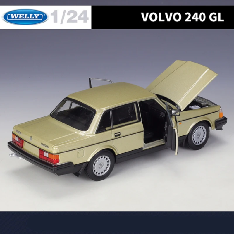 WELLY 1:24 Classic 240 GL Diecast Model 6 WELLY 1:24 Classic 240 GL Diecast Model - Image 6