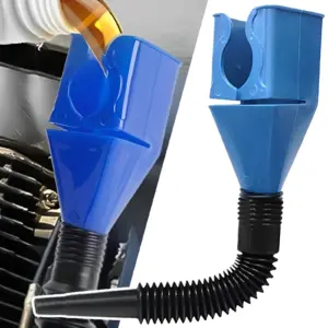 Portable Blue Fuel Funnel for Vehicles 11 S6c53349d69c64c5e9501abe74cf2f09fp
