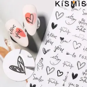 Mystical Black & White Nail Art Stickers Set 15 S6c59708ada5f4119934f289892e40792P