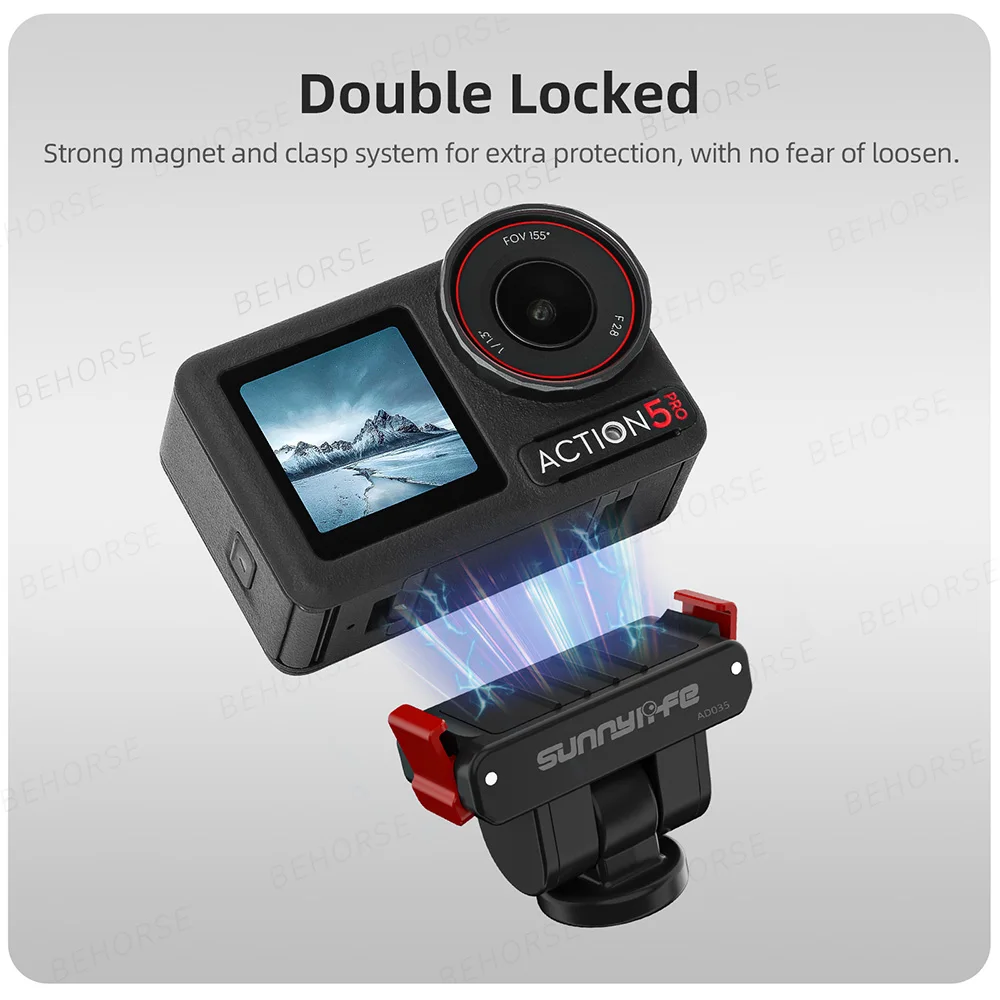 Magnetic Mount for DJI Action Cameras 4 Magnetic Mount for DJI Action Cameras - Image 4