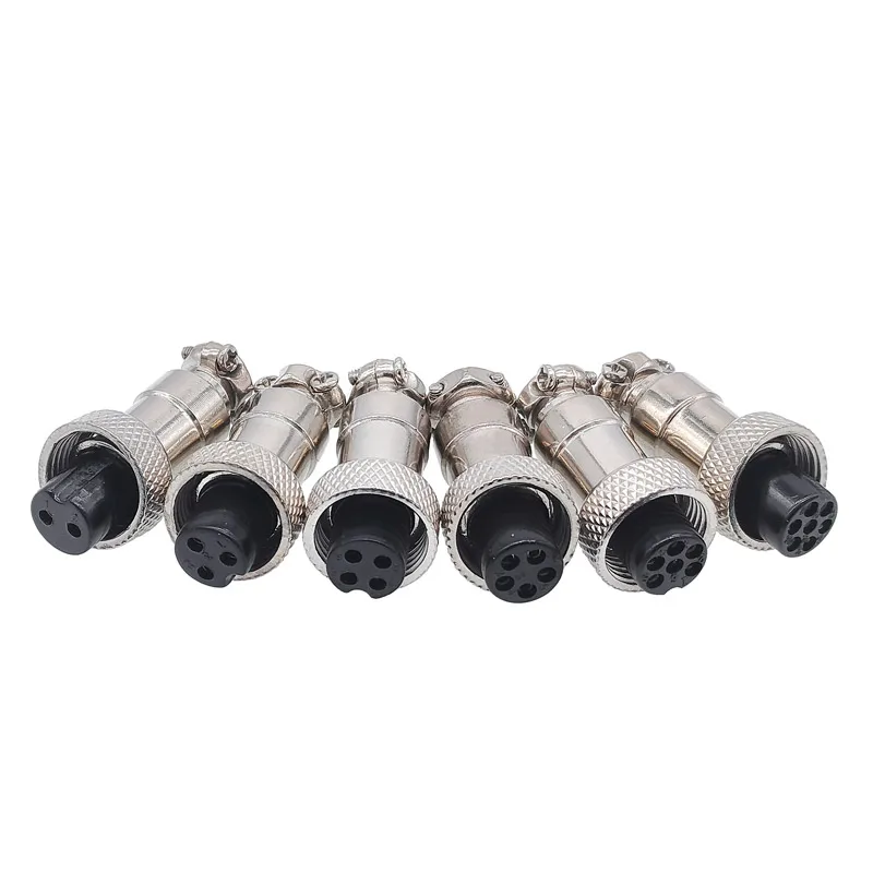 GX12 Circular Connector Set with 12mm Diameter 4 GX12 Circular Connector Set with 12mm Diameter - Image 4
