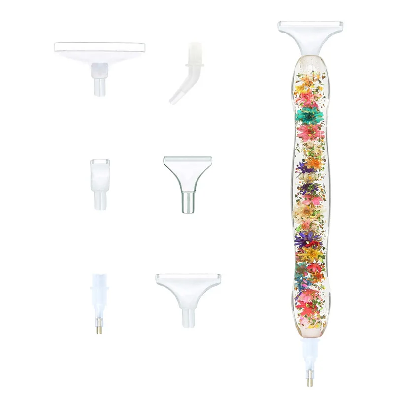 Sparkling Crystal Flower Resin Drill Pen 6 Sparkling Crystal Flower Resin Drill Pen - Image 6