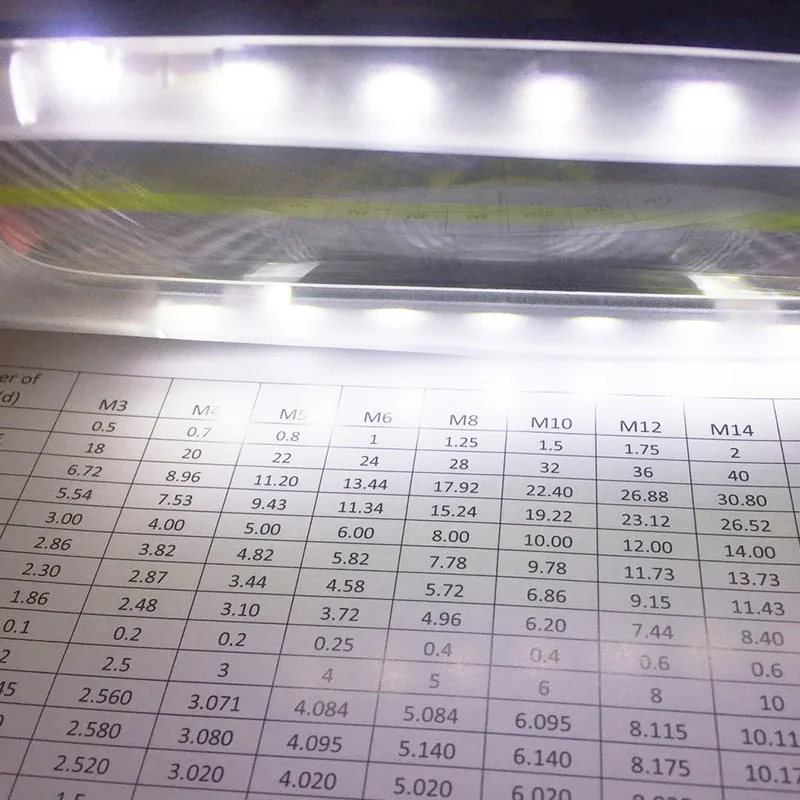 Sleek 4X LED Magnifying Glass for Adults 2 Sleek 4X LED Magnifying Glass for Adults - Image 2