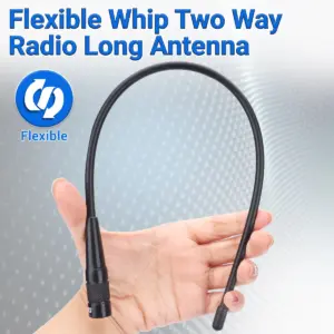 Black Dual-Band Radio Antenna 39cm (15.35") 10 S6db952bc06e242b393f4f7e4df4f80fd5