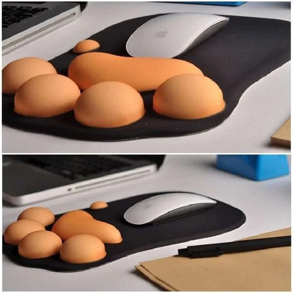 Cute Cat Paw-Shaped Mouse Pad with Wrist Rest 5 Cute Cat Paw-Shaped Mouse Pad with Wrist Rest - Image 5