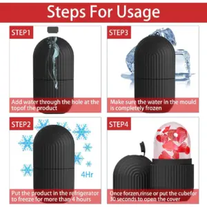 Elegant Facial Ice Roller and Tools Set 14 S6de3cbcddaae44ebae2574202647bb9c3