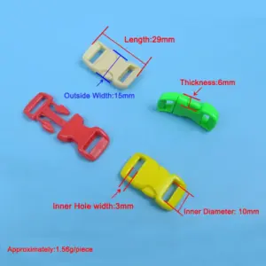 10mm Plastic Side-Release Buckle for DIY Projects 10 S6df2d2d25d1544fab7a2479579838a5bL