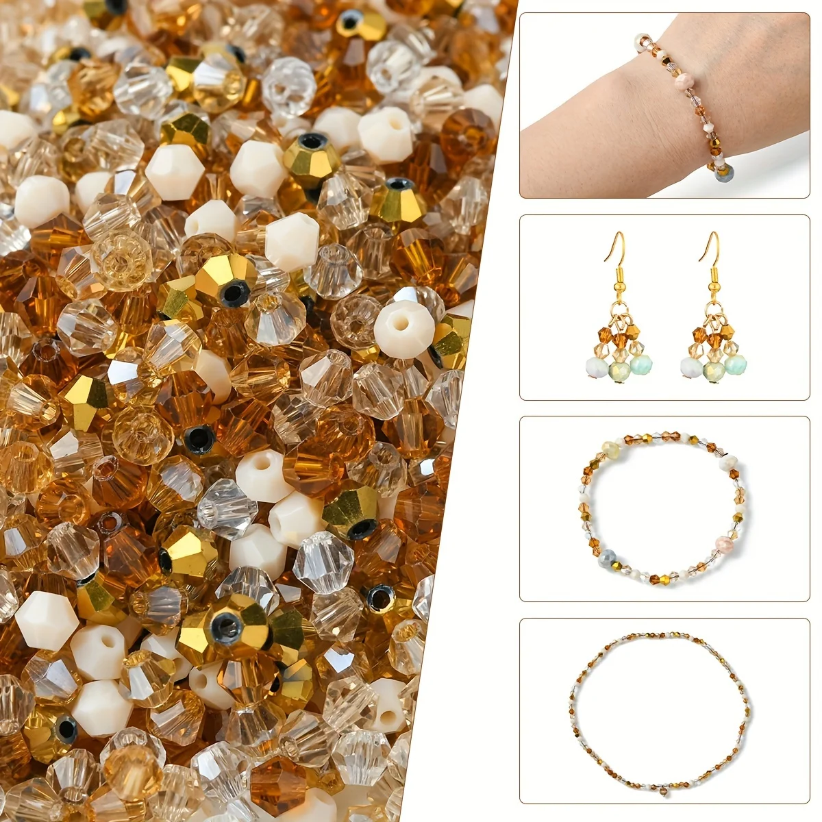 Sparkling Crystal Bead Collection 500 pcs 5 Sparkling Crystal Bead Collection 500 pcs - Image 5