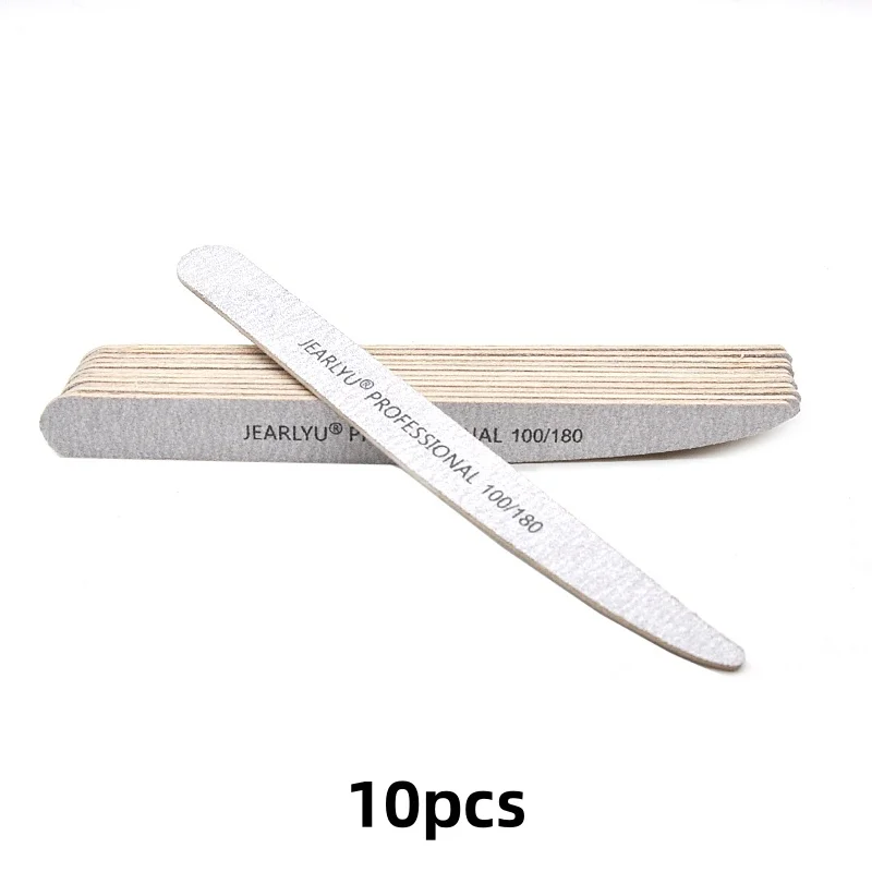 Lancet-Shaped Wooden Nail Files Set (10 Pieces) 8 Lancet-Shaped Wooden Nail Files Set (10 Pieces) - Image 8
