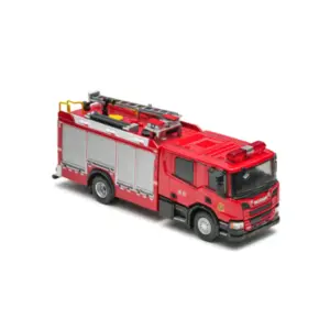1/64 Foam Fire Truck Model for Collectors