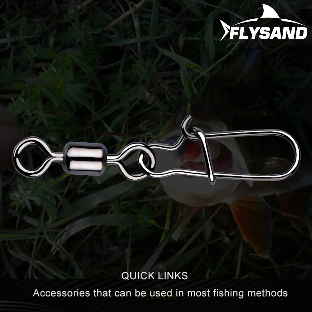 Stainless Steel Pike Fishing Swivels Set 3 Stainless Steel Pike Fishing Swivels Set - Image 3