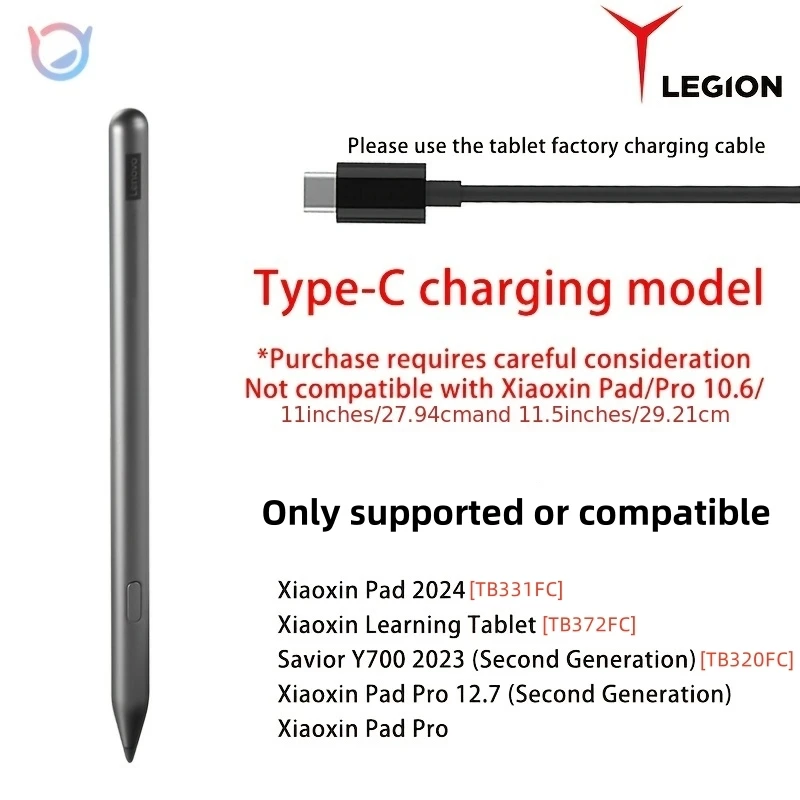 Lenovo Xiaoxin Stylus Pen AP500U in Silver 6 Lenovo Xiaoxin Stylus Pen AP500U in Silver - Image 6