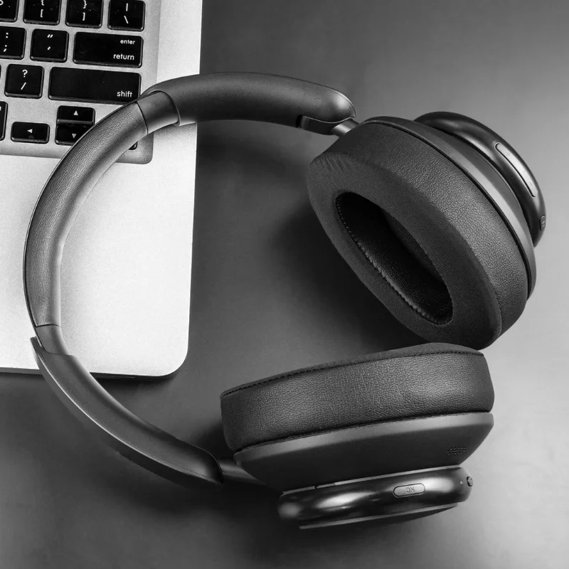 Replacement Leather Ear Pads for Q45 Headphones 6 Replacement Leather Ear Pads for Q45 Headphones - Image 6