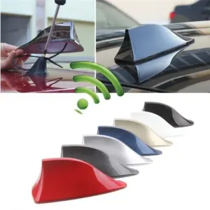 Shark Fin Car Antenna 17cm Durable ABS Finish 11 S6e84e7b2435f4b9f9a89df4c4b2bf2b3f