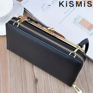 Elegant Women's Double-Layer Wallet Bag 15 S6f3deec86e724f01b937a672bfb630faS