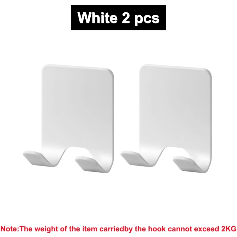 Black Bathroom Razor Holder with Double Hooks 10 Black Bathroom Razor Holder with Double Hooks - Image 10