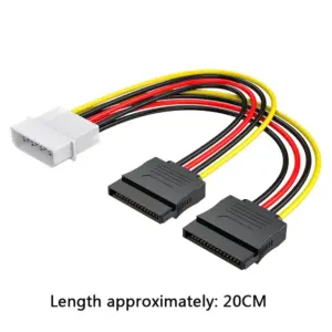 PC Power Splitter Cable for SATA Drives 14 S6fbc59749f6343edad88375b3af61179S