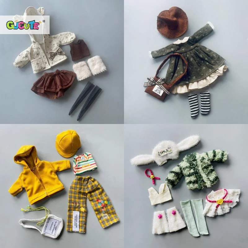 30cm Doll Outfit Set with Princess Skirt in A1–A10 3 30cm Doll Outfit Set with Princess Skirt in A1–A10 - Image 3