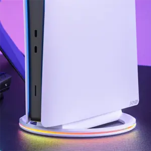 White Vertical Stand for PS5 Slim with RGB Lighting 11 S700fb45dbd1c4812b9e5060134bda4e75
