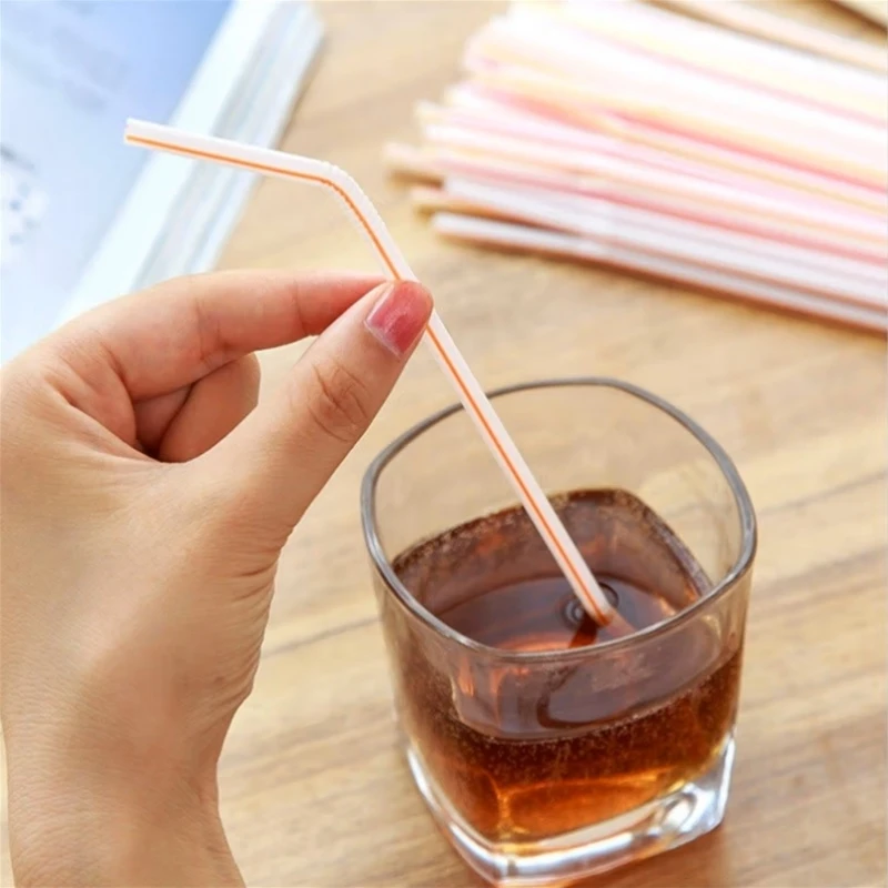 Black Disposable Drinking Straws Set (50–1000 pcs) 5 Black Disposable Drinking Straws Set (50–1000 pcs) - Image 5