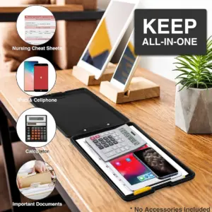 Black Foldable Clipboard with Storage 14 S70f82696eac34537ac667e1160c3f2adp