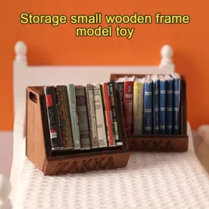 Miniature Wooden Dollhouse Storage Basket 1:12 Scale 8 S71409ace54294e70bb836c578233db46F