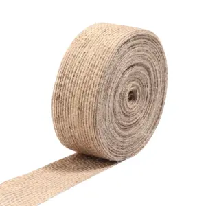 Vintage Jute and Polyester Ribbon Collection 19 S71b7a8928199437ba9d4649b28962843j