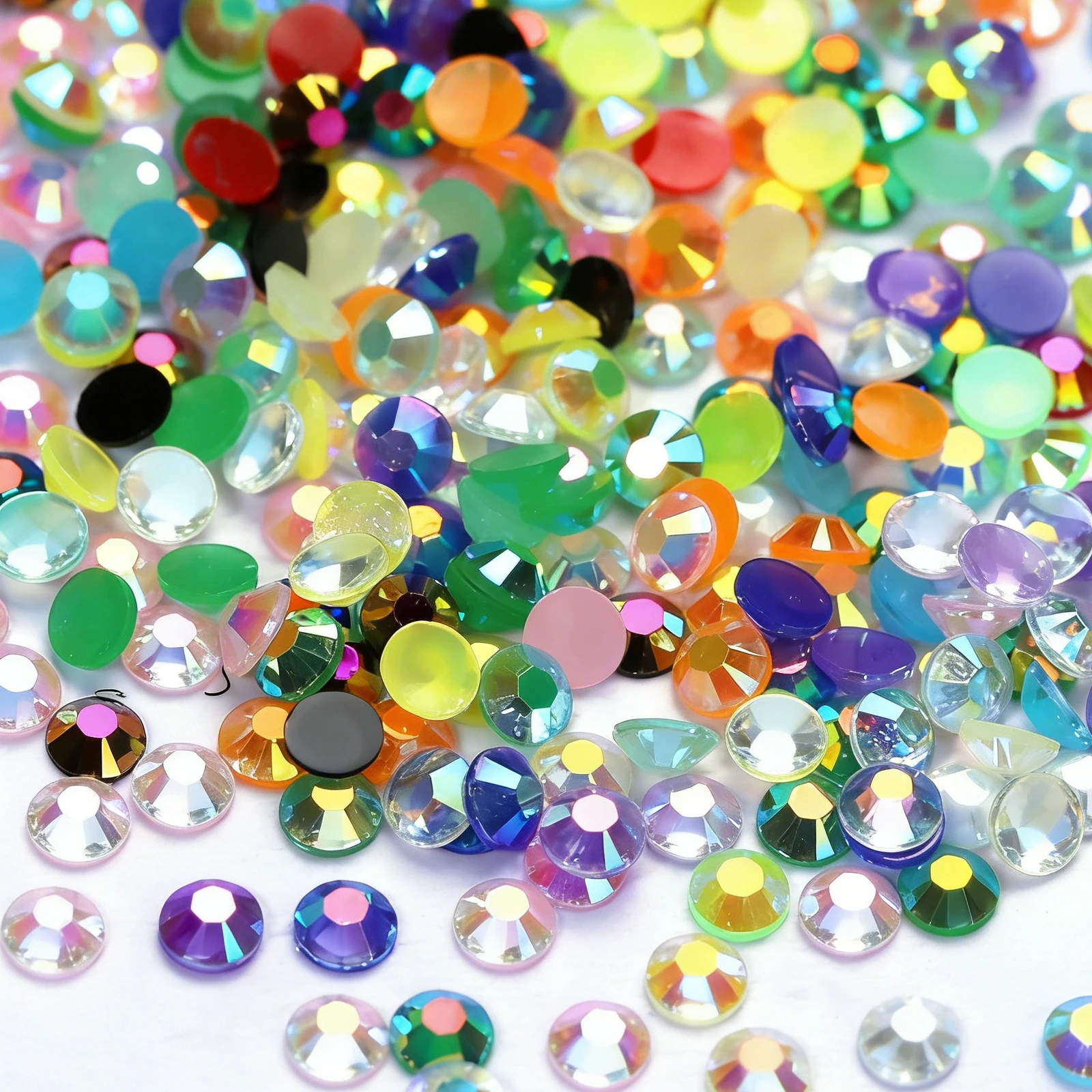 Vibrant Resin Rhinestone Set with AB Colors 5 Vibrant Resin Rhinestone Set with AB Colors - Image 5