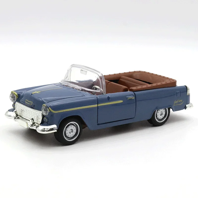 Vintage 1:32 Diecast Car Model in Blue 9 Vintage 1:32 Diecast Car Model in Blue - Image 9