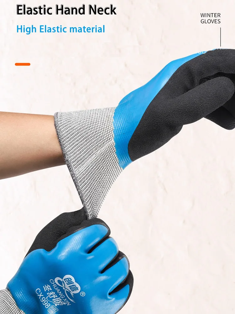 Winter Thermal Work Gloves Waterproof and Warm 6 Winter Thermal Work Gloves Waterproof and Warm - Image 6