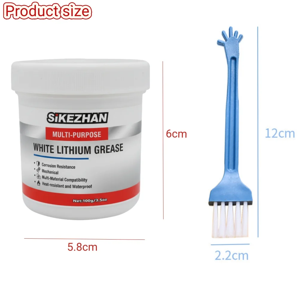 Sikezhans Multi-Purpose White Lithium Grease 100g 6 Sikezhans Multi-Purpose White Lithium Grease 100g - Image 6