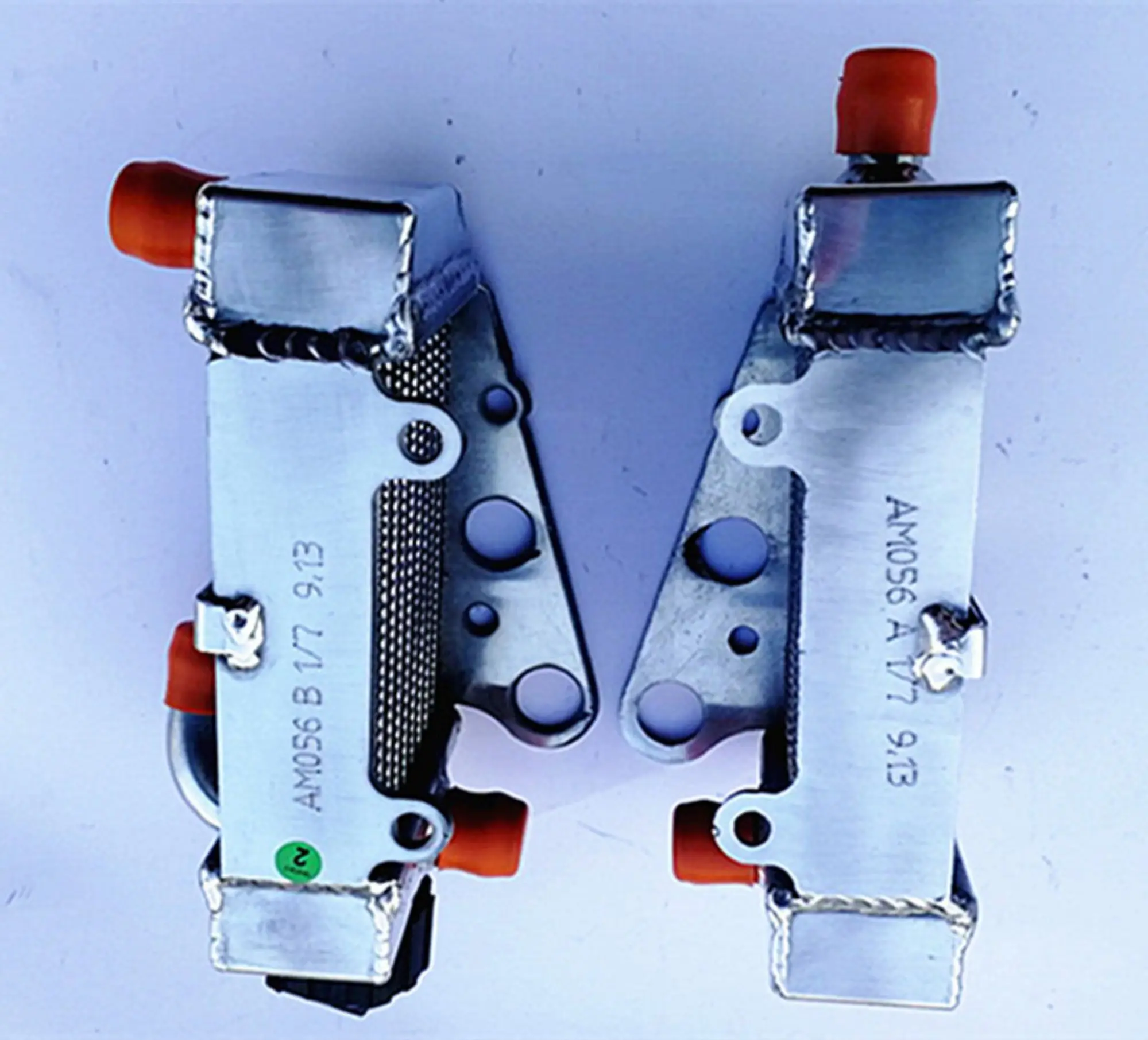 High-Performance Aluminum Motorcycle Radiator Cooler Set 5 High-Performance Aluminum Motorcycle Radiator Cooler Set - Image 5