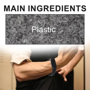 Black Ultrasonic Mosquito Repellent Wristband 12 S72f750cd54e740d89b072a9e264563408