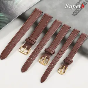 Premium Black Leather Watch Strap 8-24mm Wide 12 S73335db718584379b2c4363a9086bf60B