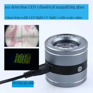 Portable Jewelry Loupe with 10X Magnification and LED 9 S73c8394a09224f34a8cb2c8ba0e376fbc
