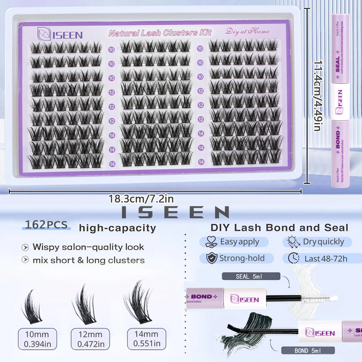 DIY Natural-Look Lash Clusters Kit 2 DIY Natural-Look Lash Clusters Kit - Image 2