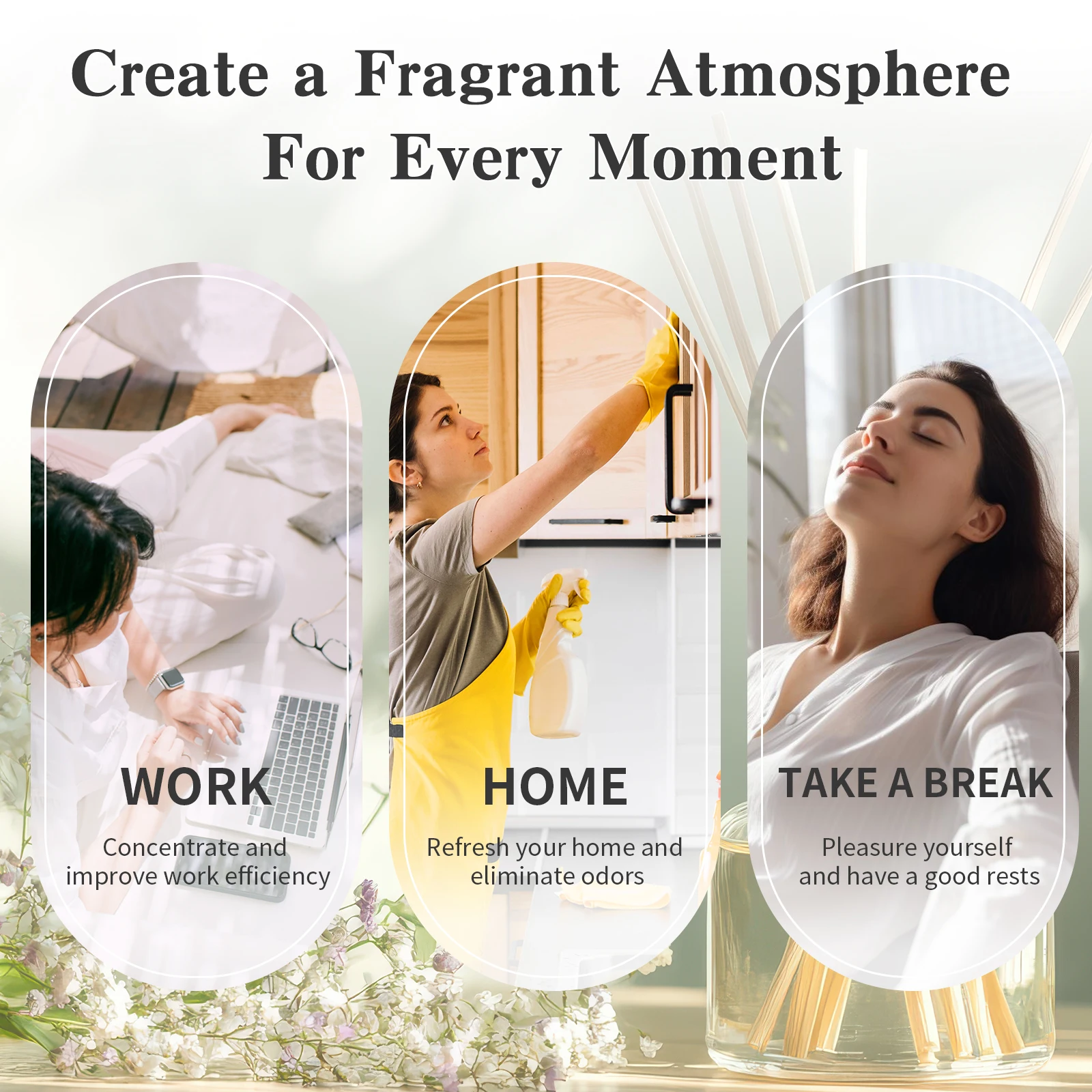 Elegant 100ml Aromatherapy Fragrance Oil Set 6 Elegant 100ml Aromatherapy Fragrance Oil Set - Image 6